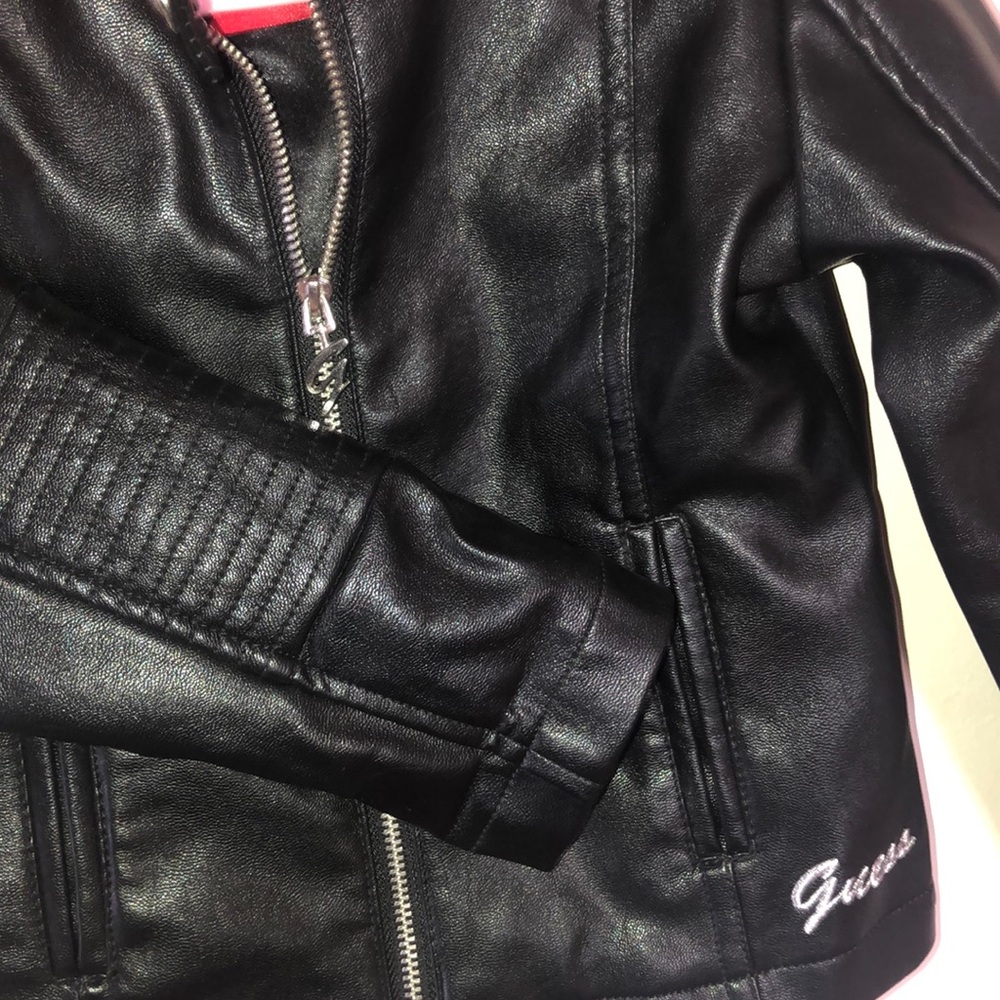 GUESS LEATHER JACKET - Picture 3 of 3